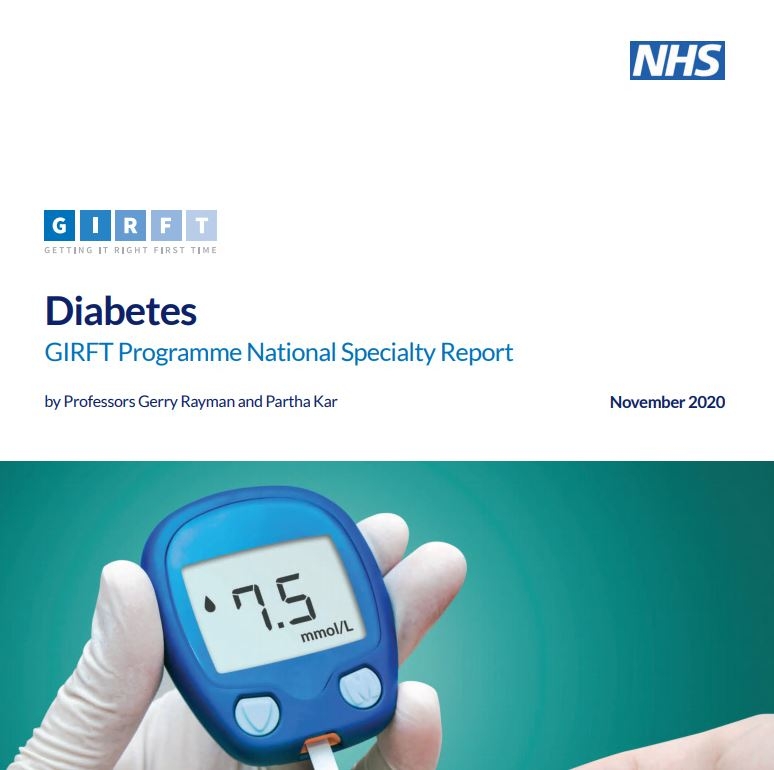 GIRFT Diabetes Report Front Page