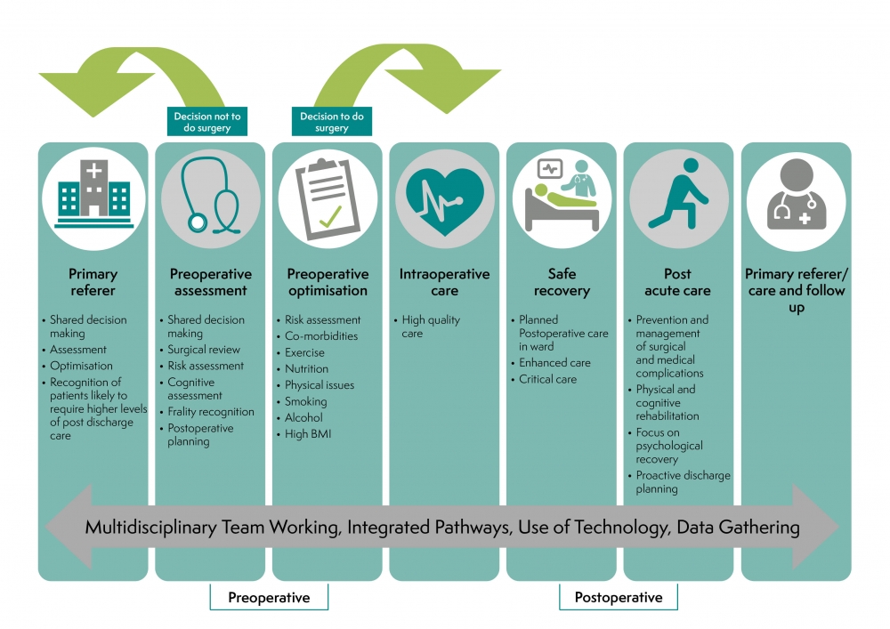 Perioperative Pathway Infographic
